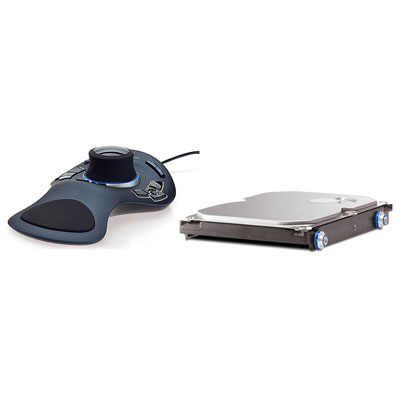 HP SpaceExplorer USB 3D Input Device Bundle