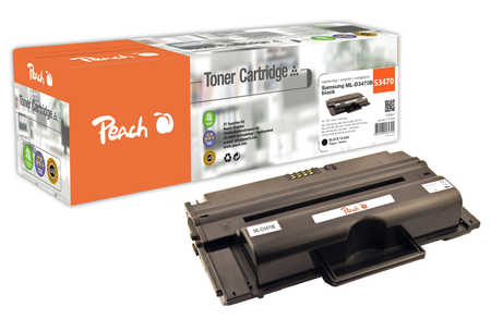 Peach PT661 toner cartridge 2 pc(s) Compatible Black