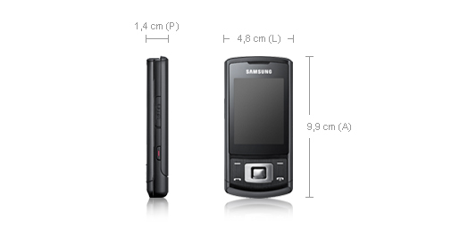 Samsung S3500 black – image 2