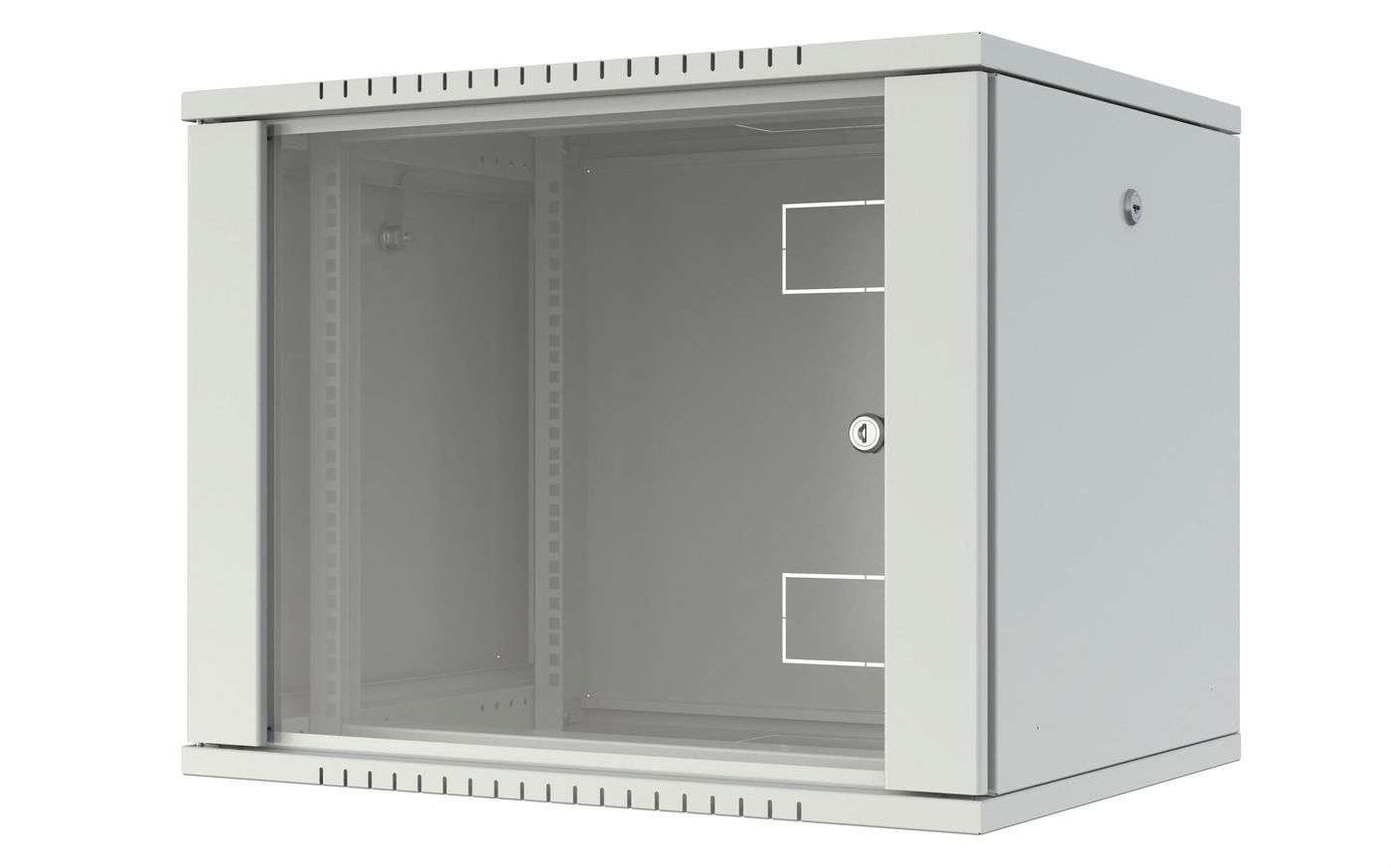 Lanview RWF09U45WH rack cabinet 9U Wall mounted rack White – image 1