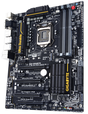 GIGABYTE GA-Z97X-UD5H-BK motherboard Intel® Z97 LGA 1150 (Socket H3) ATX – image 3