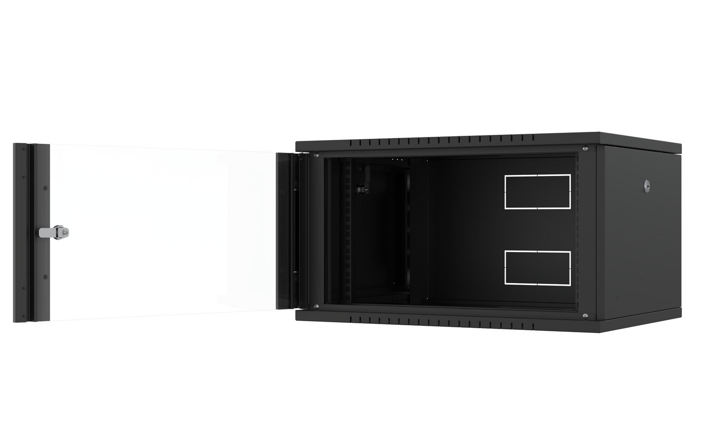 Lanview RWF07U45BL rack cabinet 7U Wall mounted rack Black – image 2