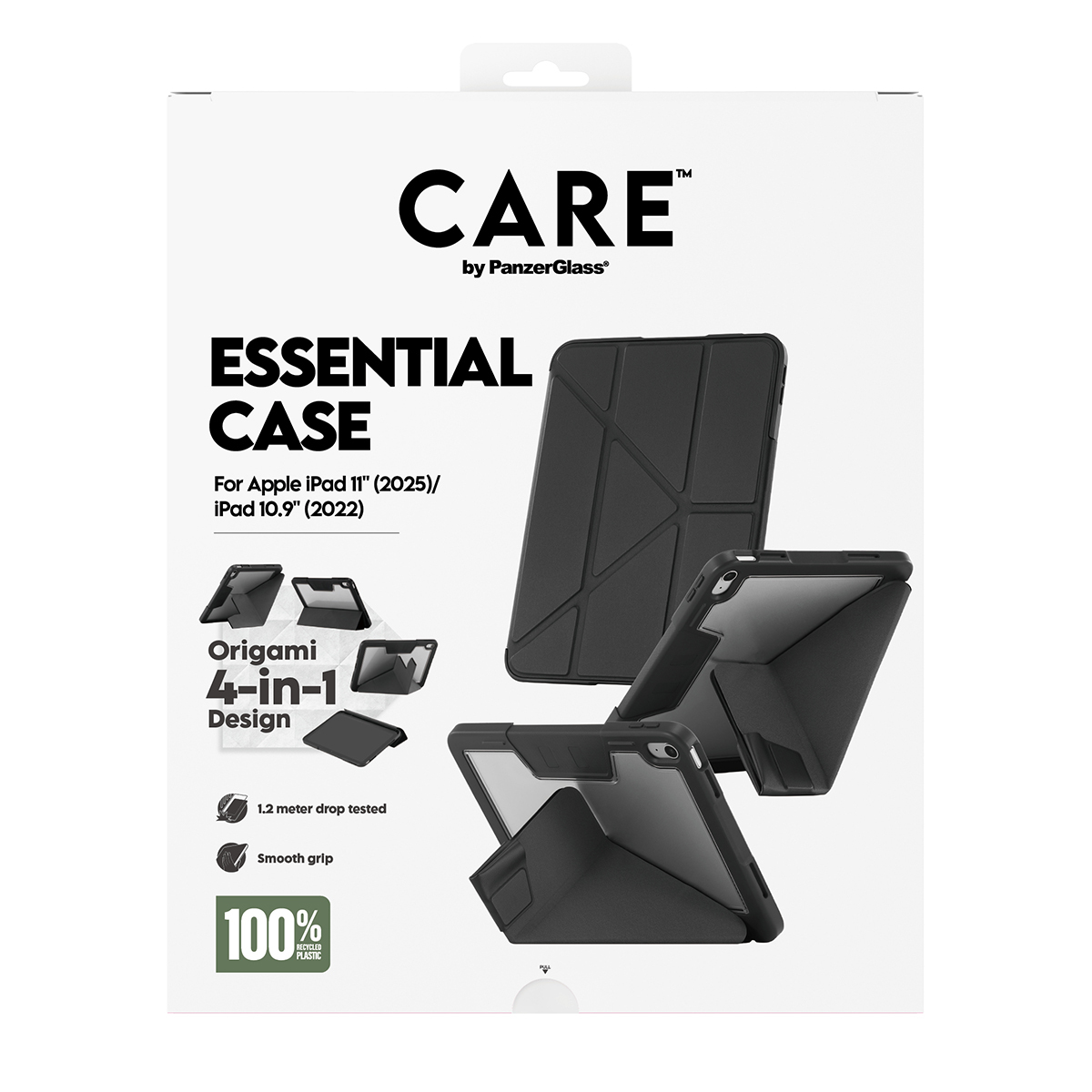 PanzerGlass CARE™ by PanzerGlass®™ by PanzerGlass Essential Case Black iPad 11" (2025) | iPad 10.9'' (2022) – image 3