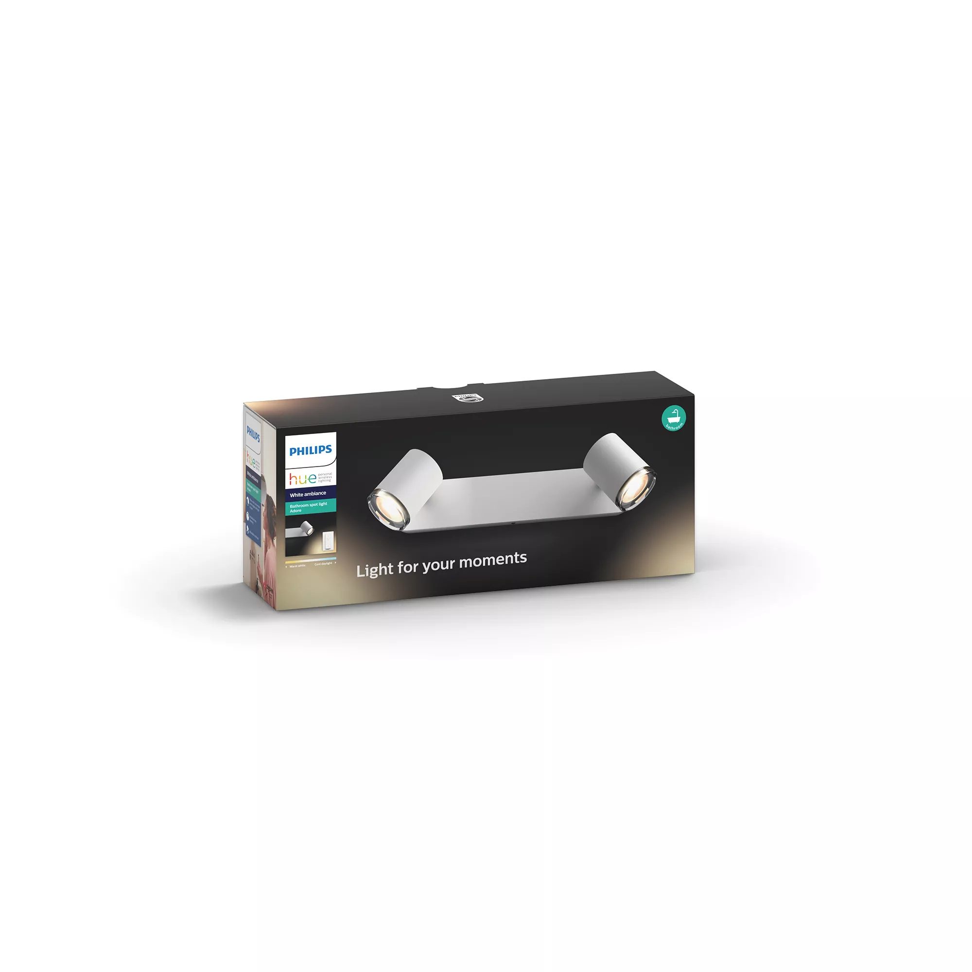 Philips by Signify Philips Hue White ambience Adore Bathroom spot light – image 5