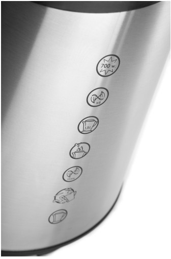NGS Maeva 1.5 L Tabletop blender 700 W Black, Silver – image 4