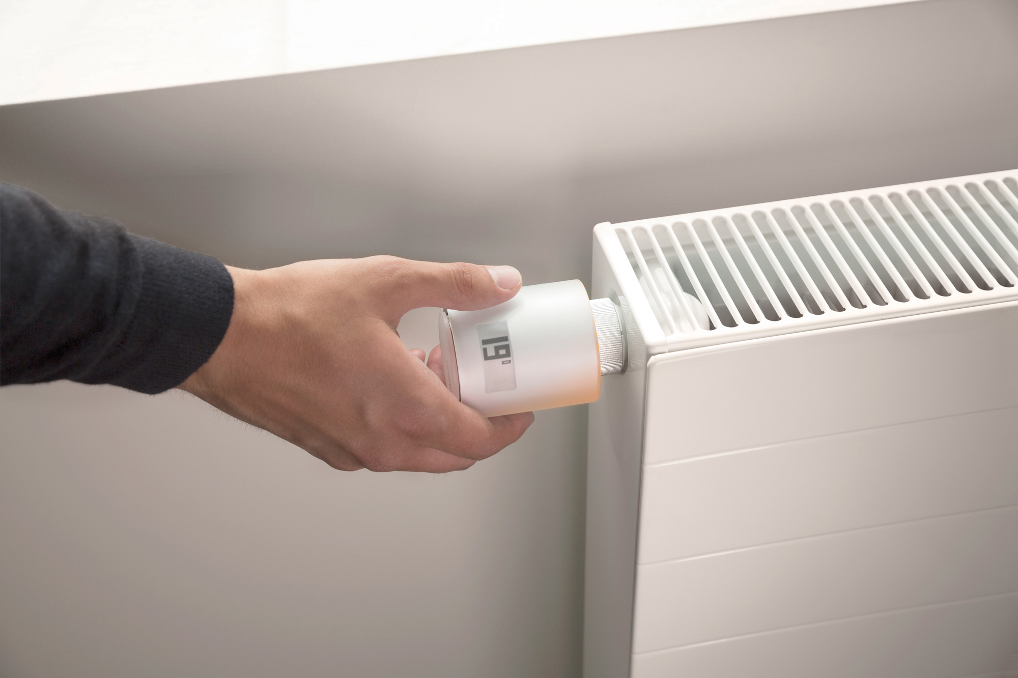صورة Netatmo NVP Smart Radiator Valve Starter Pack, Multicolor, NVP-ES