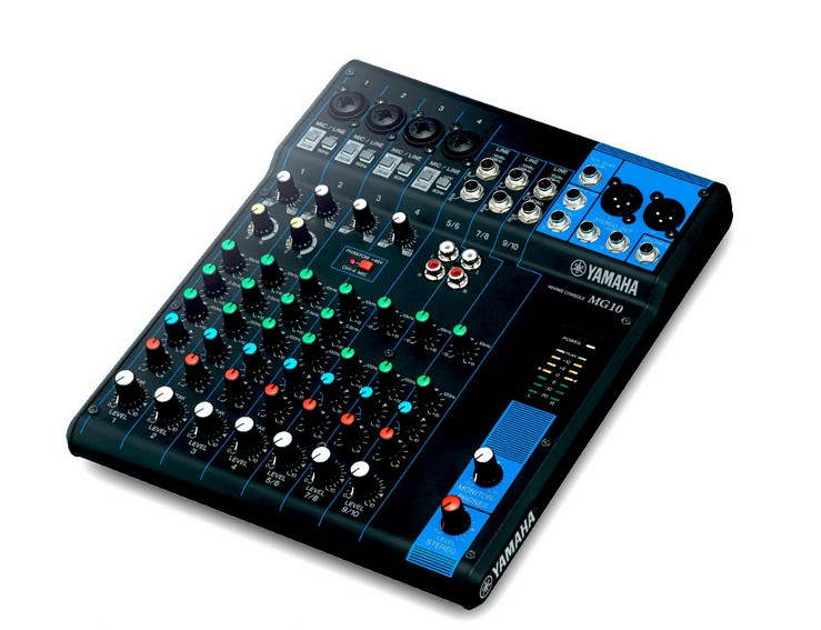 Yamaha MG10 audio mixer 10 channels Black – image 2