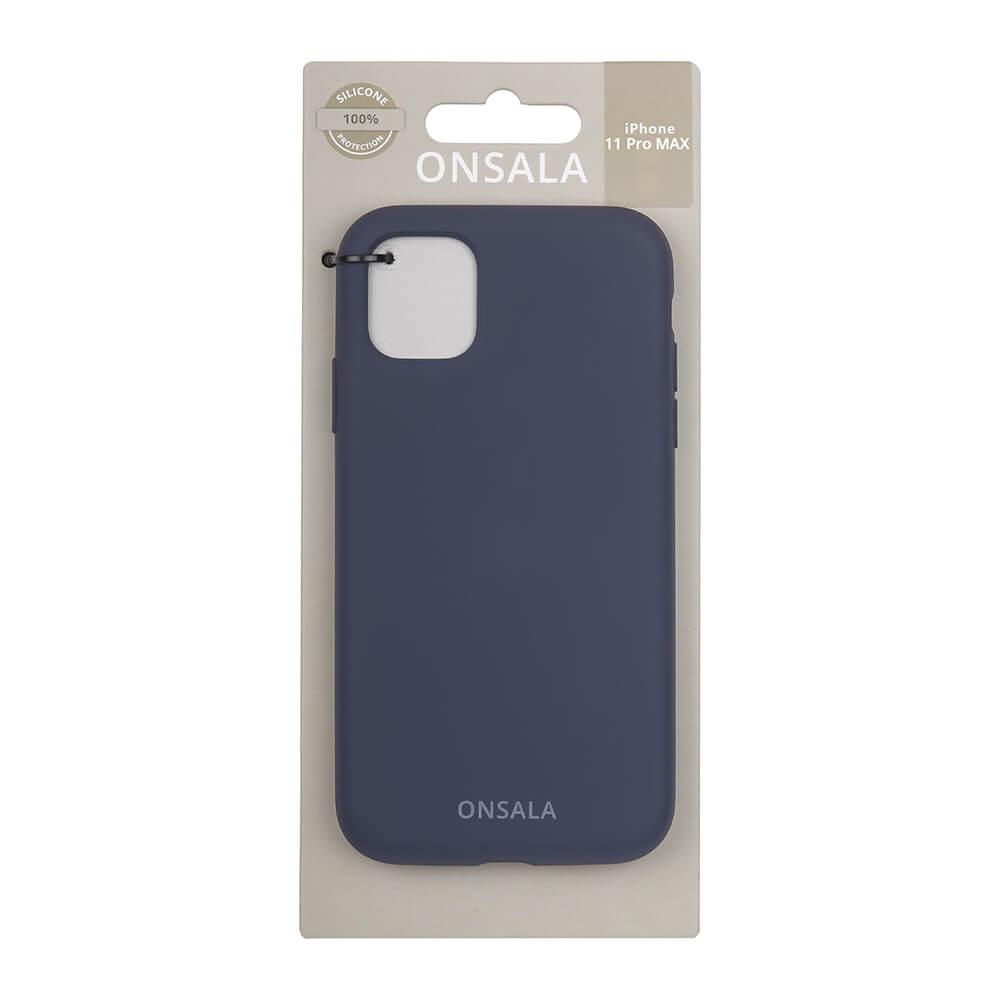 Onsala Phone Case Silicone Cobalt Blue - iPhone 11 Pro Max – image 2