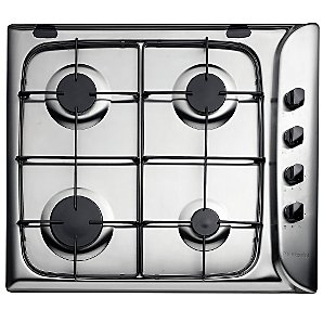 Hotpoint G640SX hob Stainless steel Built-in Gas 4 zone(s)