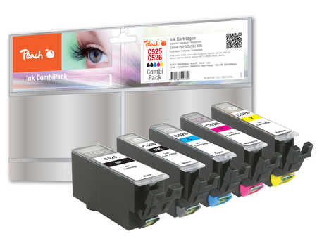 Peach 314256 ink cartridge 5 pc(s) Black, Cyan, Magenta, Photo black, Yellow
