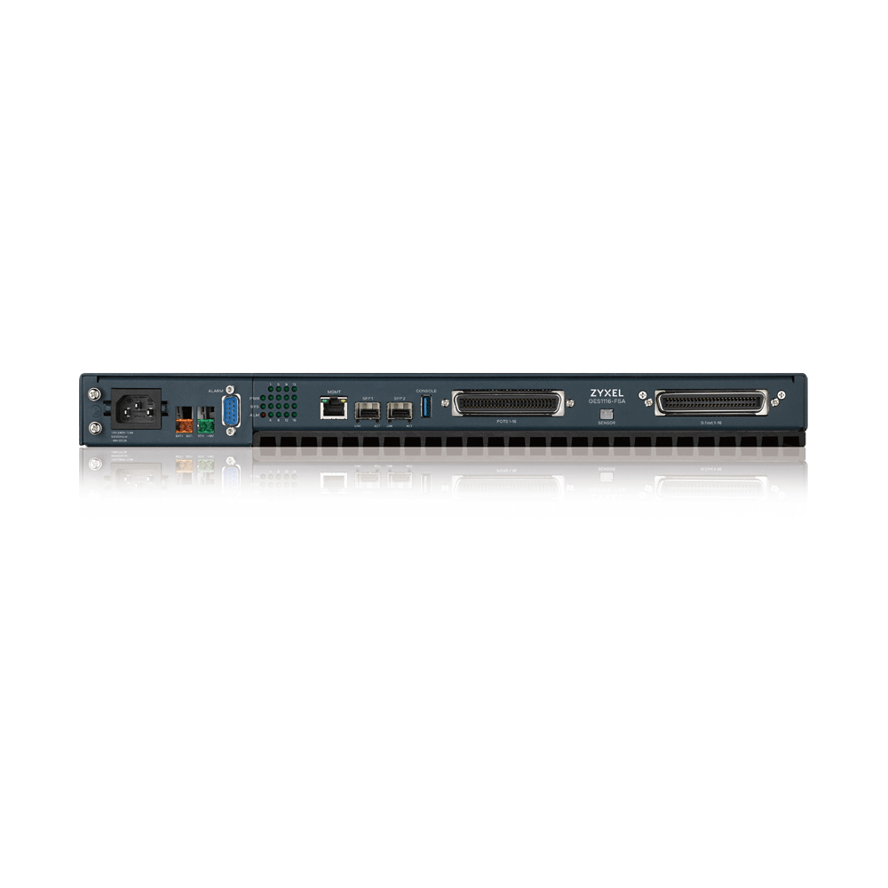 Zyxel GES1116-FSA-ZZ01V1F network switch Managed L2/L3/L4 1U Black – image 3