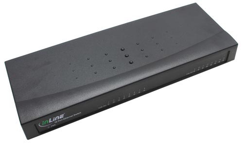 InLine 32216I network switch Black