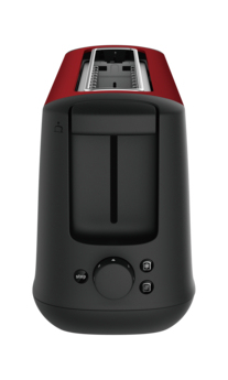 Moulinex LS340D11 toaster 7 2 slice(s) Black, Red – image 4
