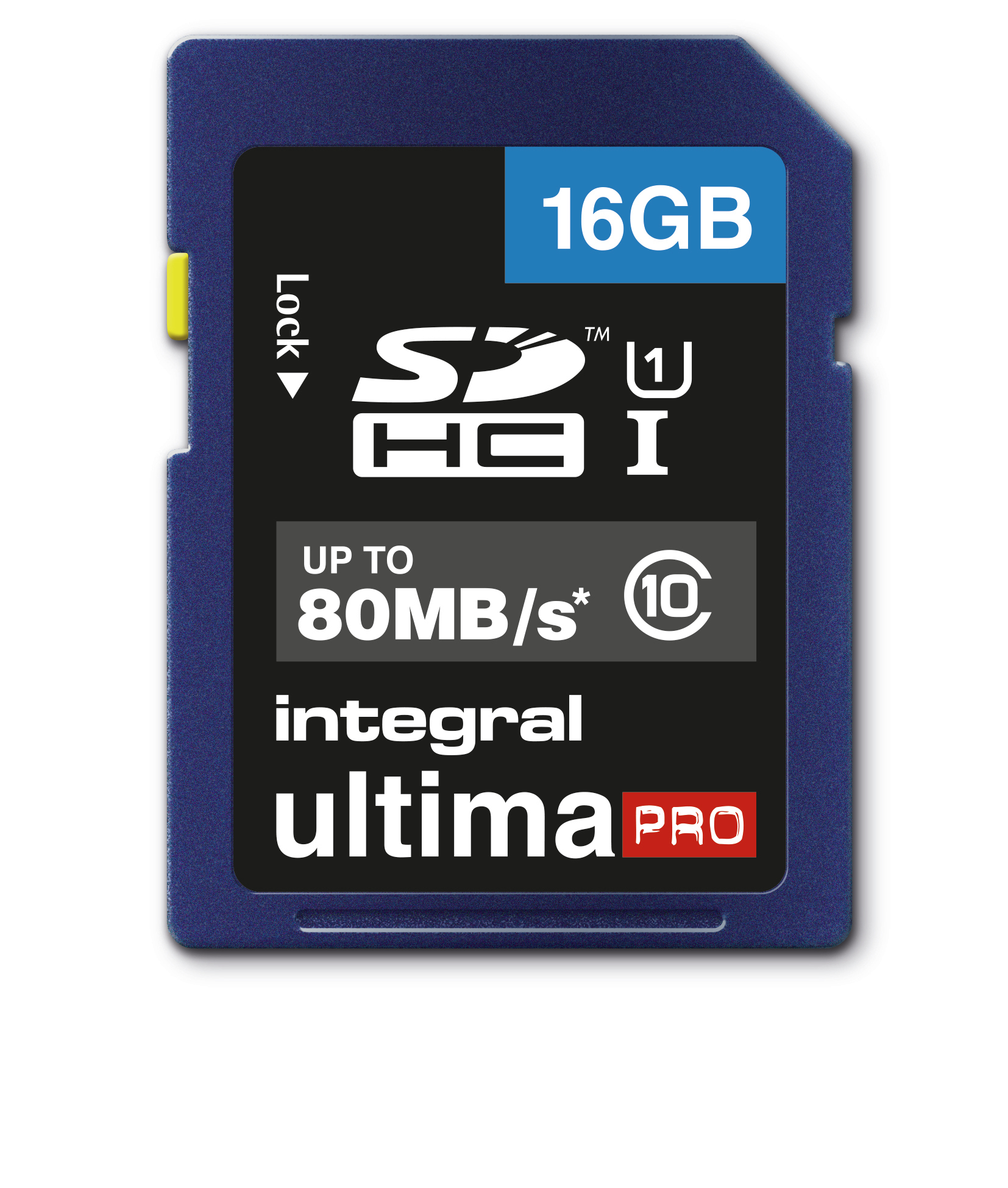 Integral 16GB SDHC CL10 UHS 1 U1
