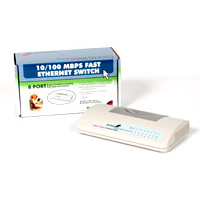 StarTech.com 8-Port Desktop 10/100 Mbps Fast Ethernet Switch