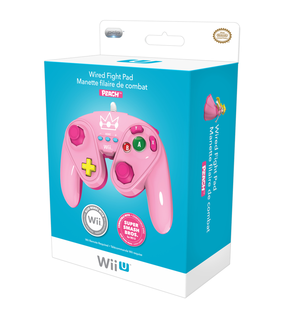 PDP Peach Lilac, Pink Gamepad Nintendo Wii U, Wii – image 4