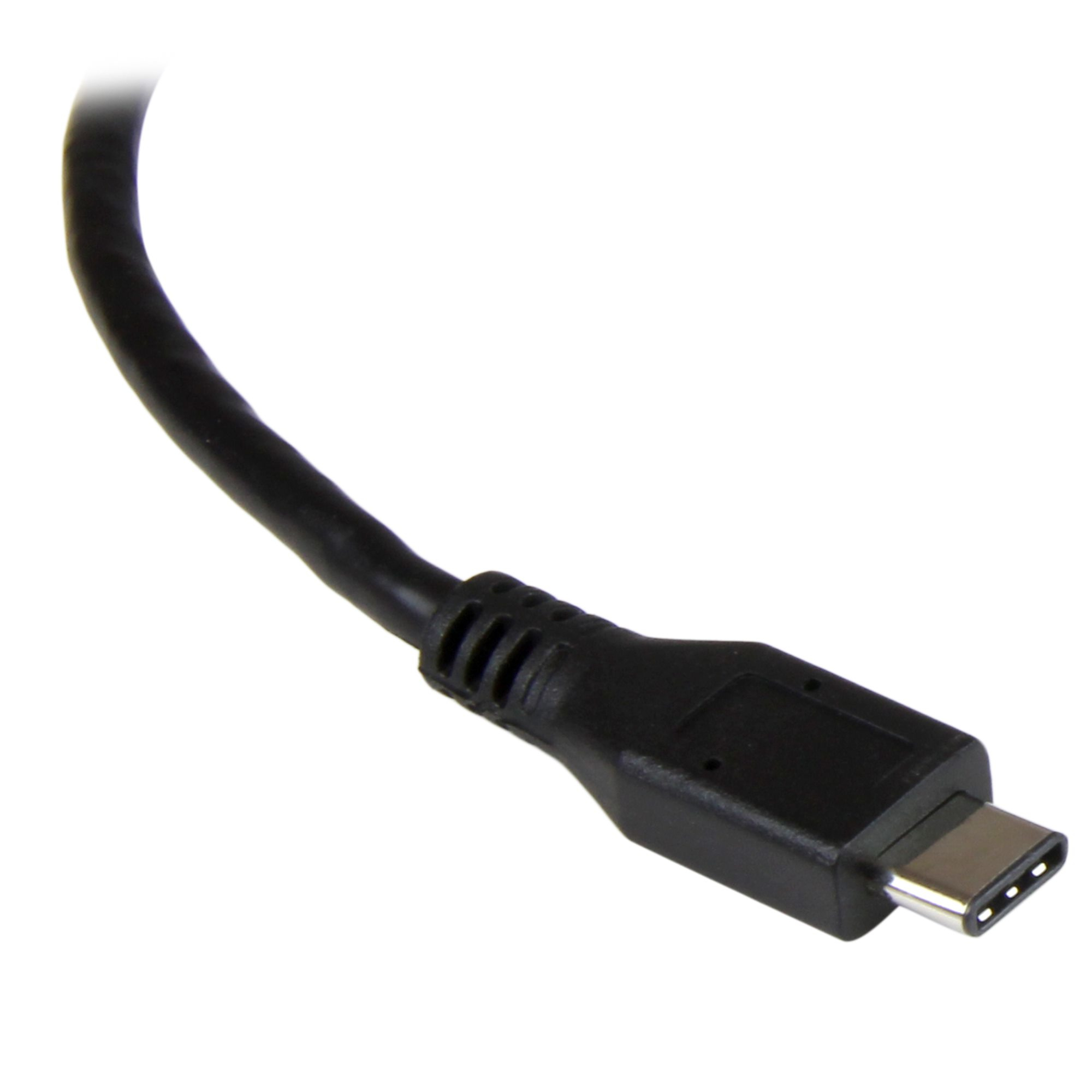 StarTech.com USB-C to Gigabit Network Adapter with Extra USB 3.0 Port - Black – image 2