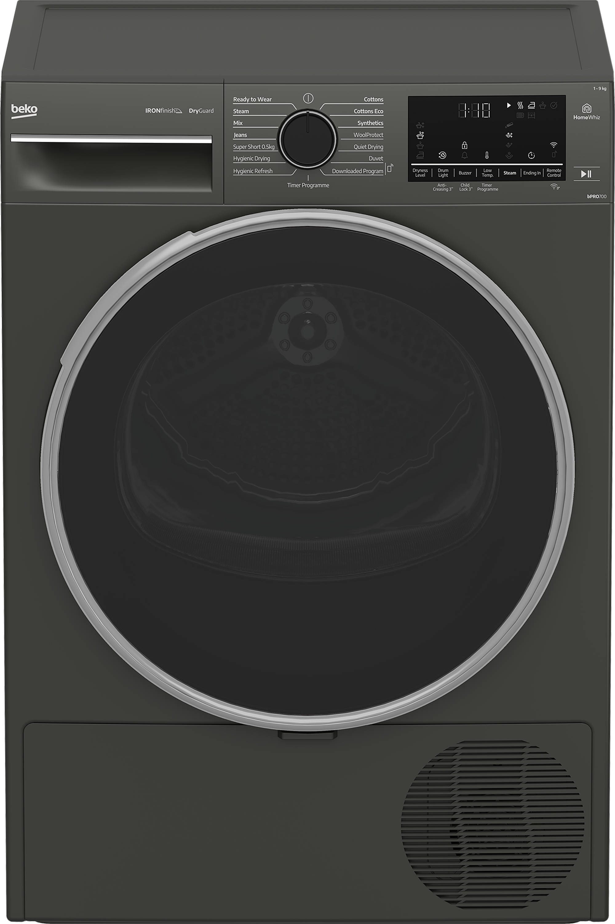 Beko B5T49251IMG 9kg Heat Pump Tumble Dryer with IronFinishTM Technology