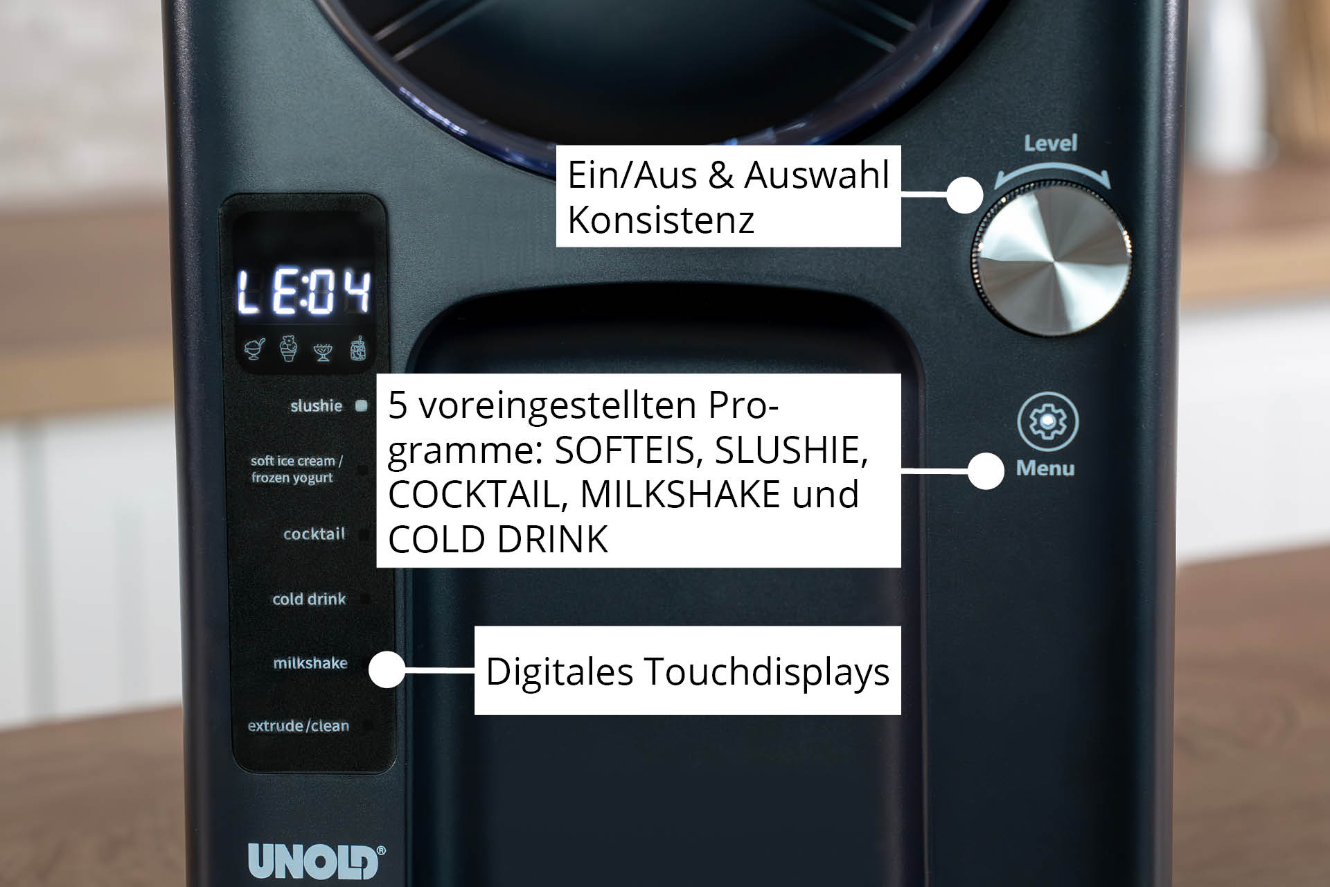 Unold 2in1-Slush und Softeismaschine Sofie 48956 – image 5