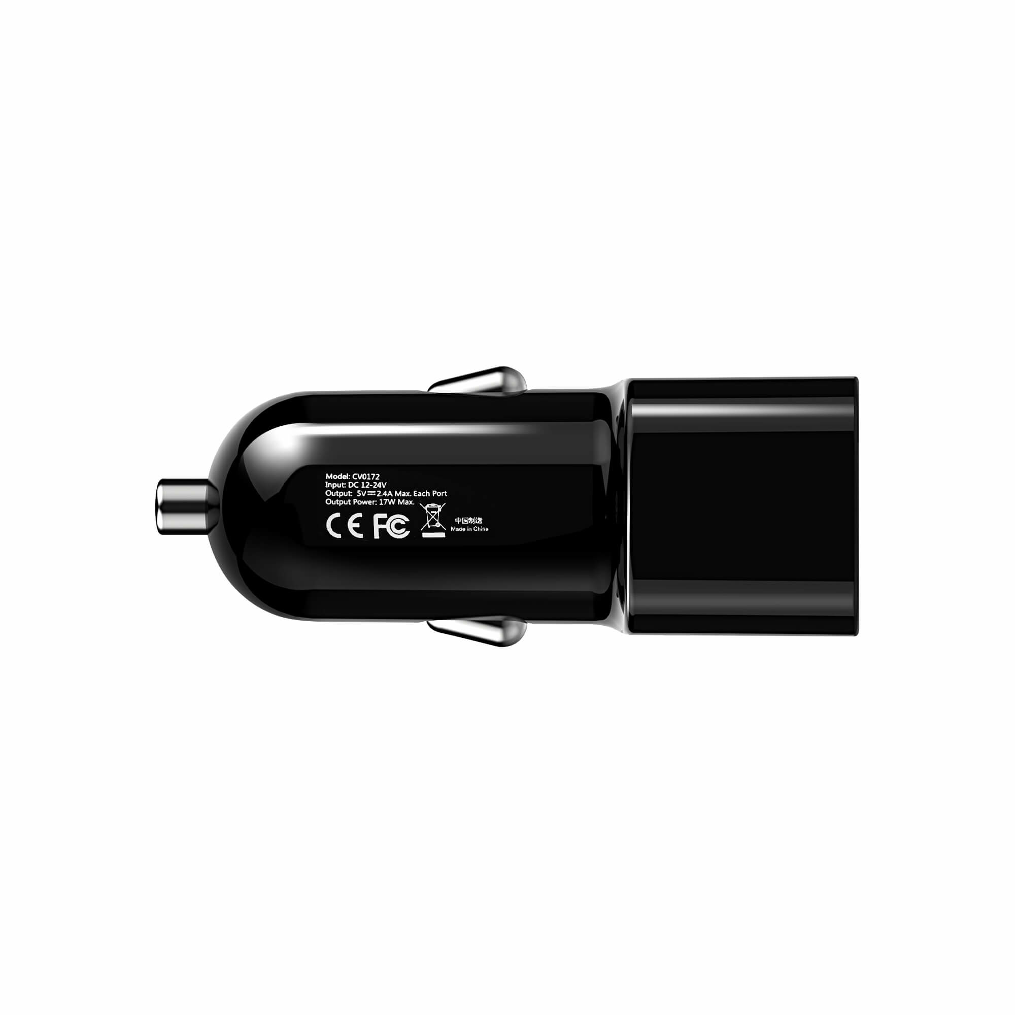 ADATA ACV0172-CBK mobile device charger Mobile phone Black Cigar lighter Auto – image 2