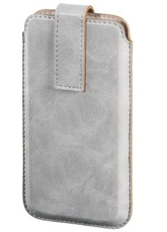 Hama 00123726 mobile phone case Pull case Grey