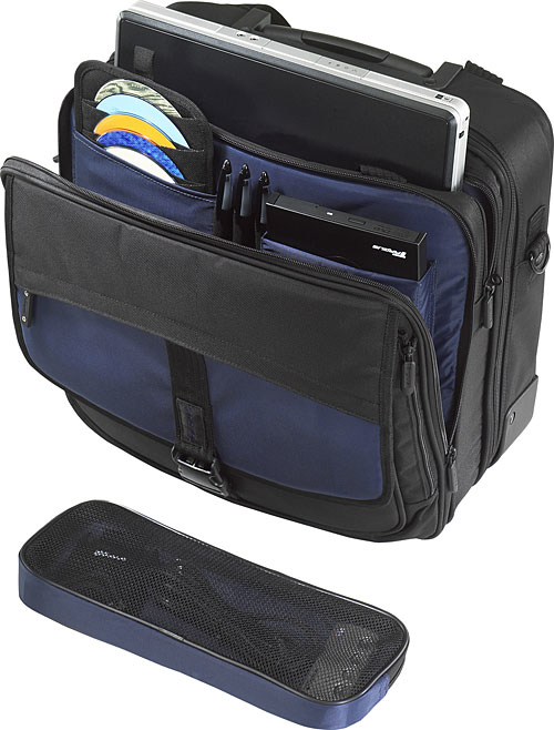 Targus 15.4” Blacktop Roller Laptop Case – image 3