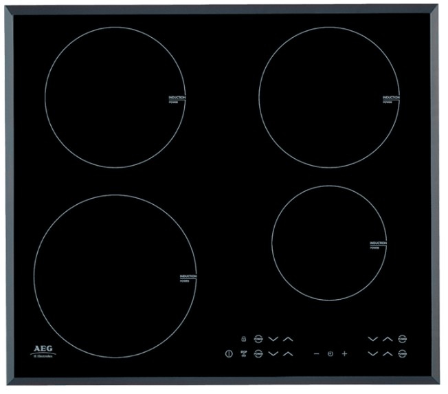 AEG HK-634200-FB hob Black Built-in Zone induction hob 4 zone(s)
