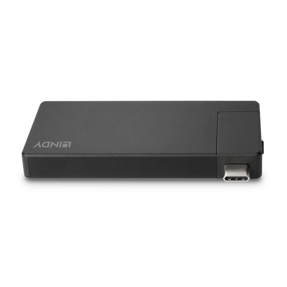 Lindy DST-Micro, USB-C Laptop Micro Docking Station with 4K Support and – image 3