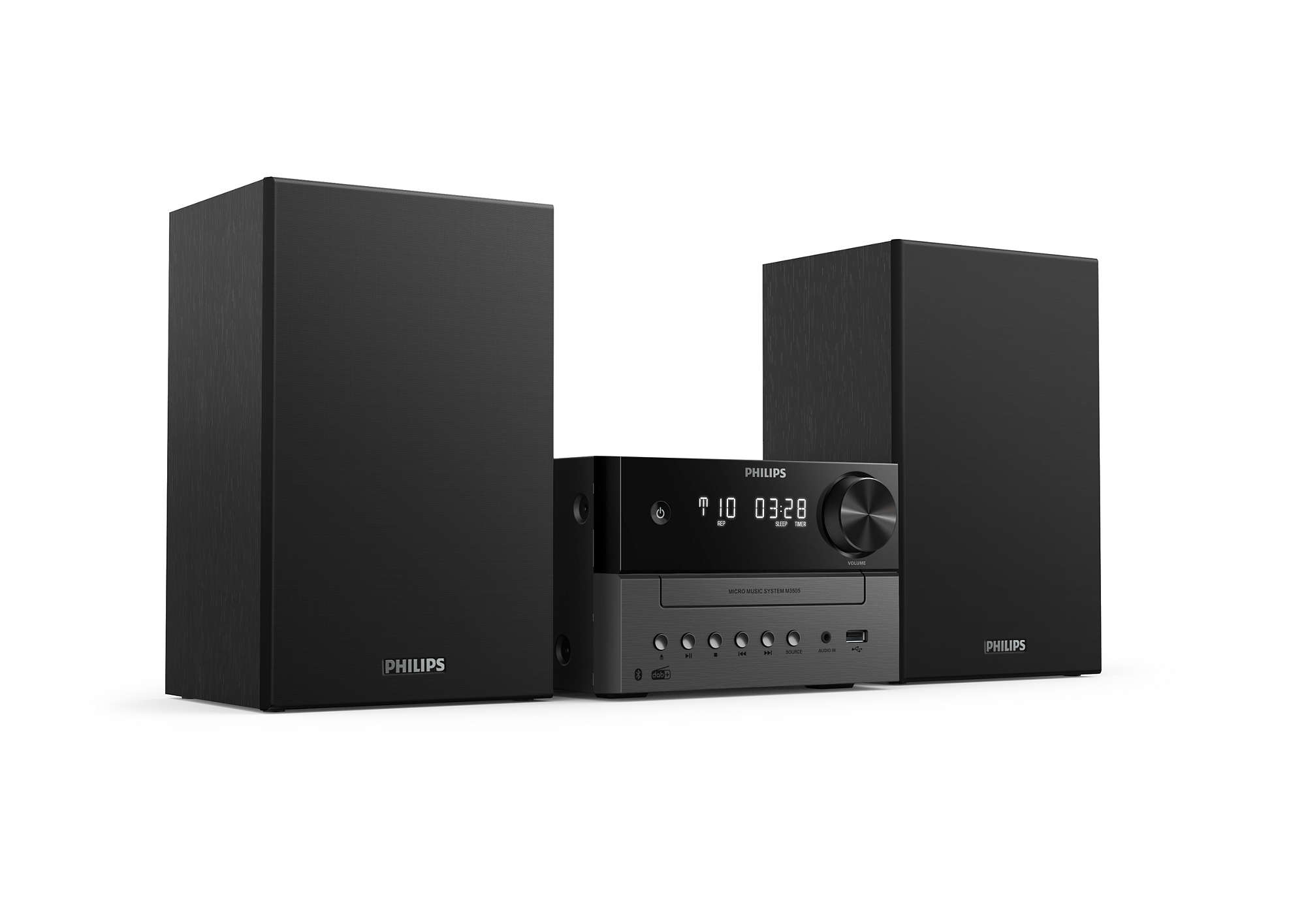 Philips TAM3505 Music System with DAB+, Bluetooth, CD and USB Charging – image 3