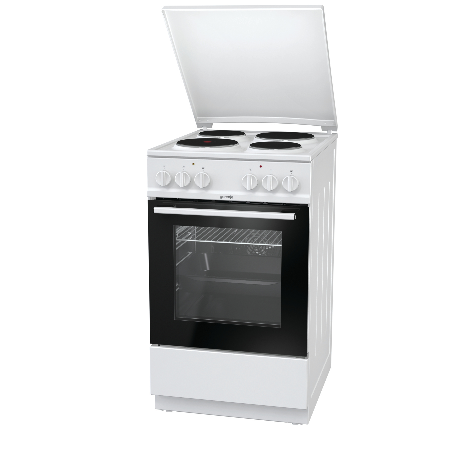 Gorenje E5141WH cooker Freestanding cooker Electric Sealed plate White – image 5