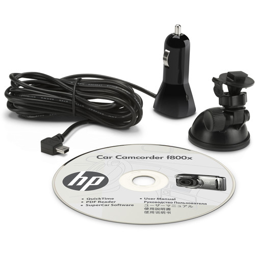 HP F800X dashcam Battery, Cigar lighter Black – image 6