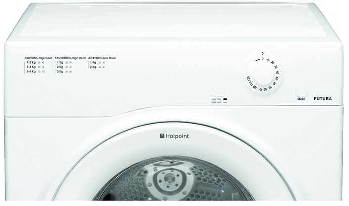 Hotpoint TVFM70BGP tumble dryer Freestanding Front-load – image 2