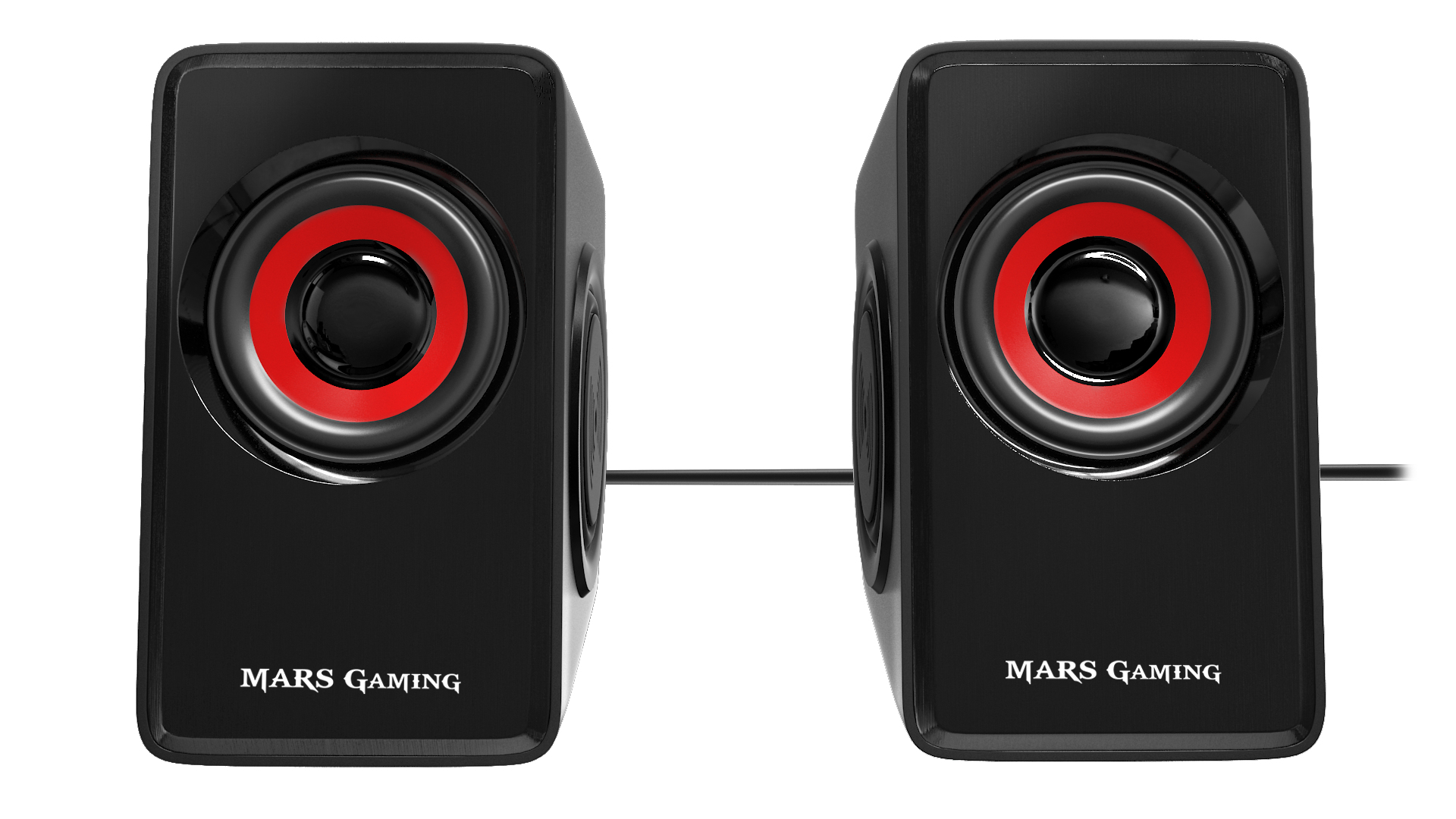 Mars Gaming MS1 loudspeaker Black, Red Wired – image 1
