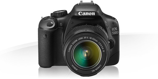 Canon 550D + 18-55mm DC + 75-300mm DC – image 1