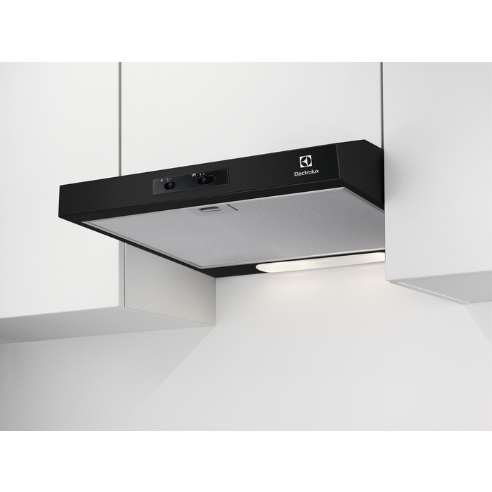 Electrolux EFU216K cooker hood Built-under Black 272 m³/h