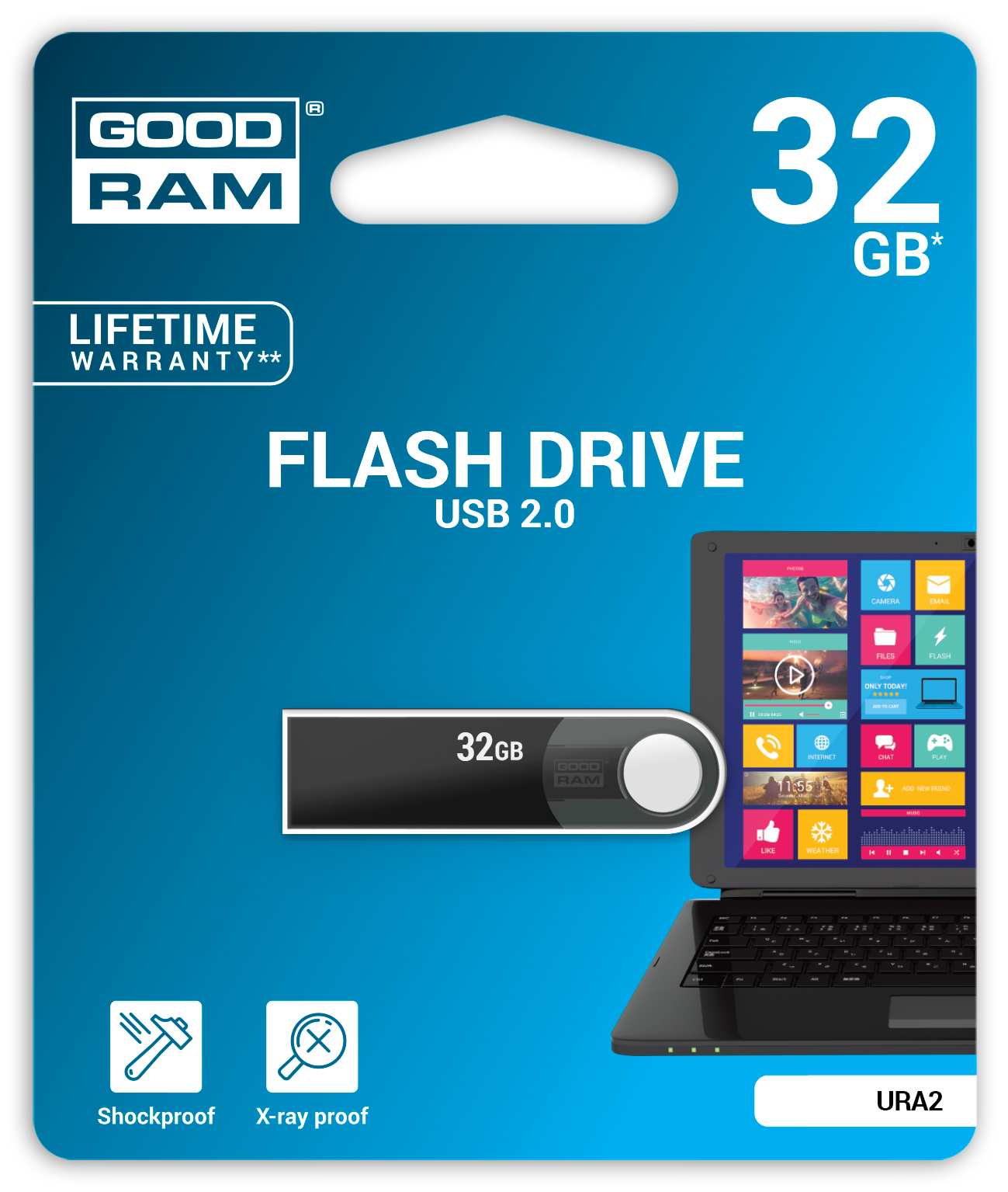 Goodram URA2 USB flash drive – image 4
