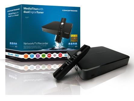 Conceptronic Media Titan with dual Digital Tuner 750GB – image 2