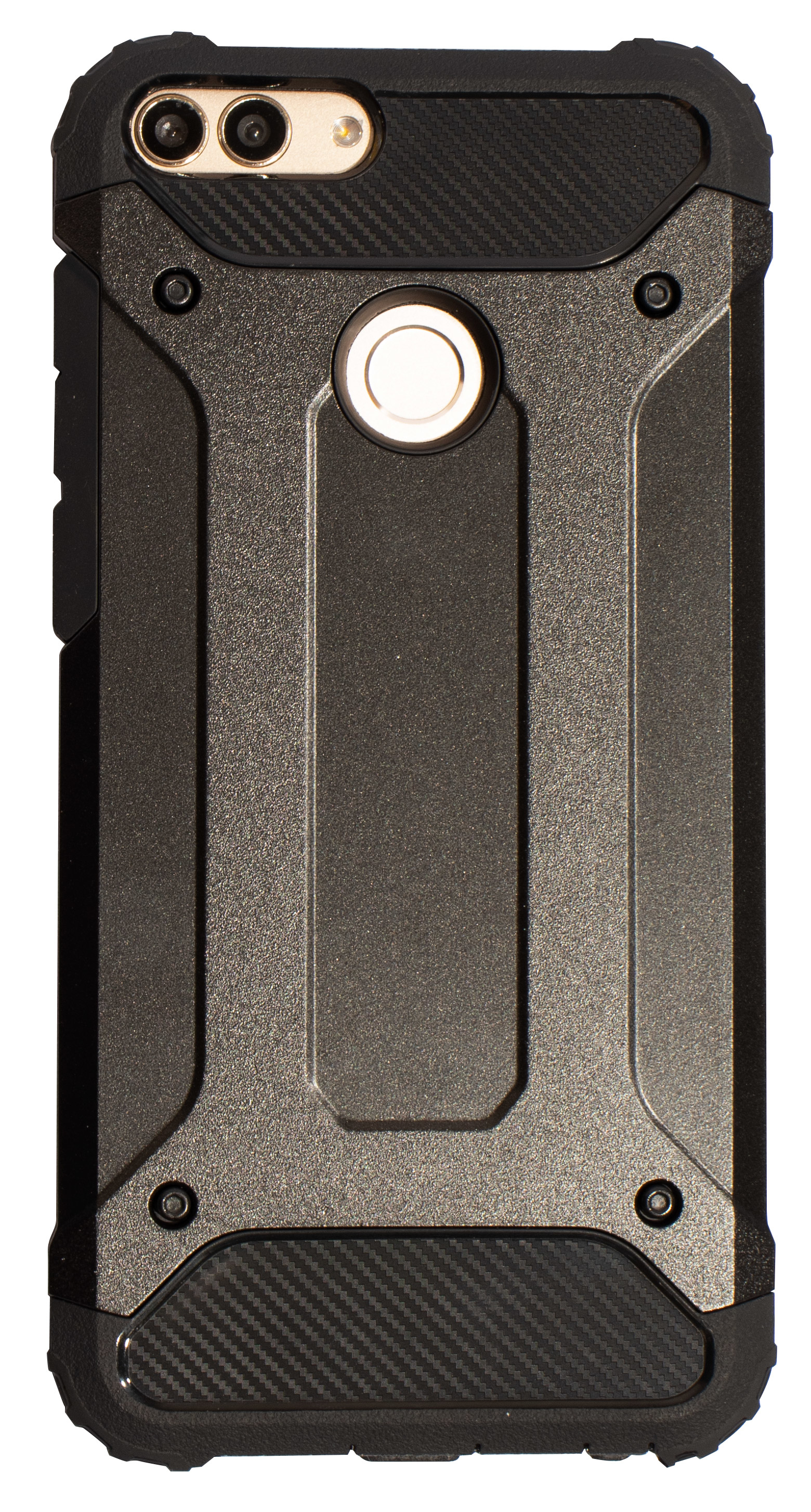 Mobiparts Rugged Shield Case Huawei P Smart (2018) Black – image 1