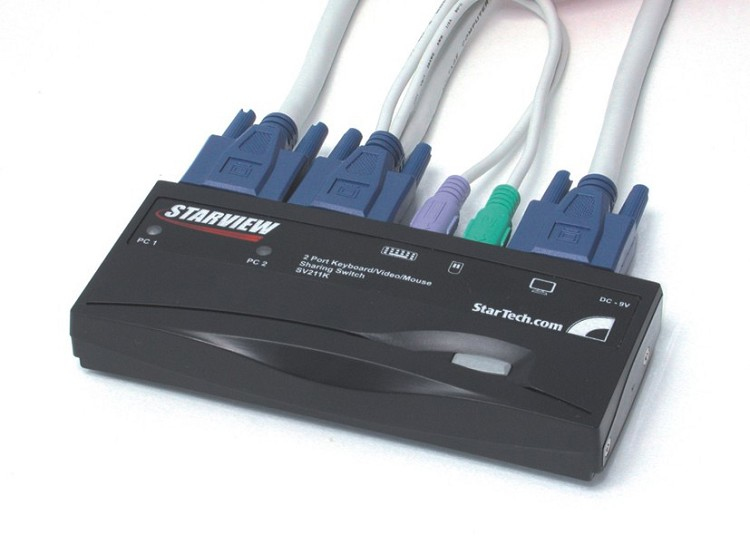 Neomounts SV211K KVM switch Black