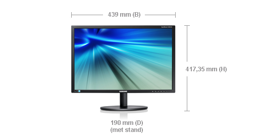 Samsung S19B420BW computer monitor – image 9