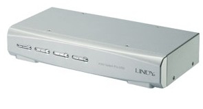 Lindy 4-Port KVM Switch Pro – image 1