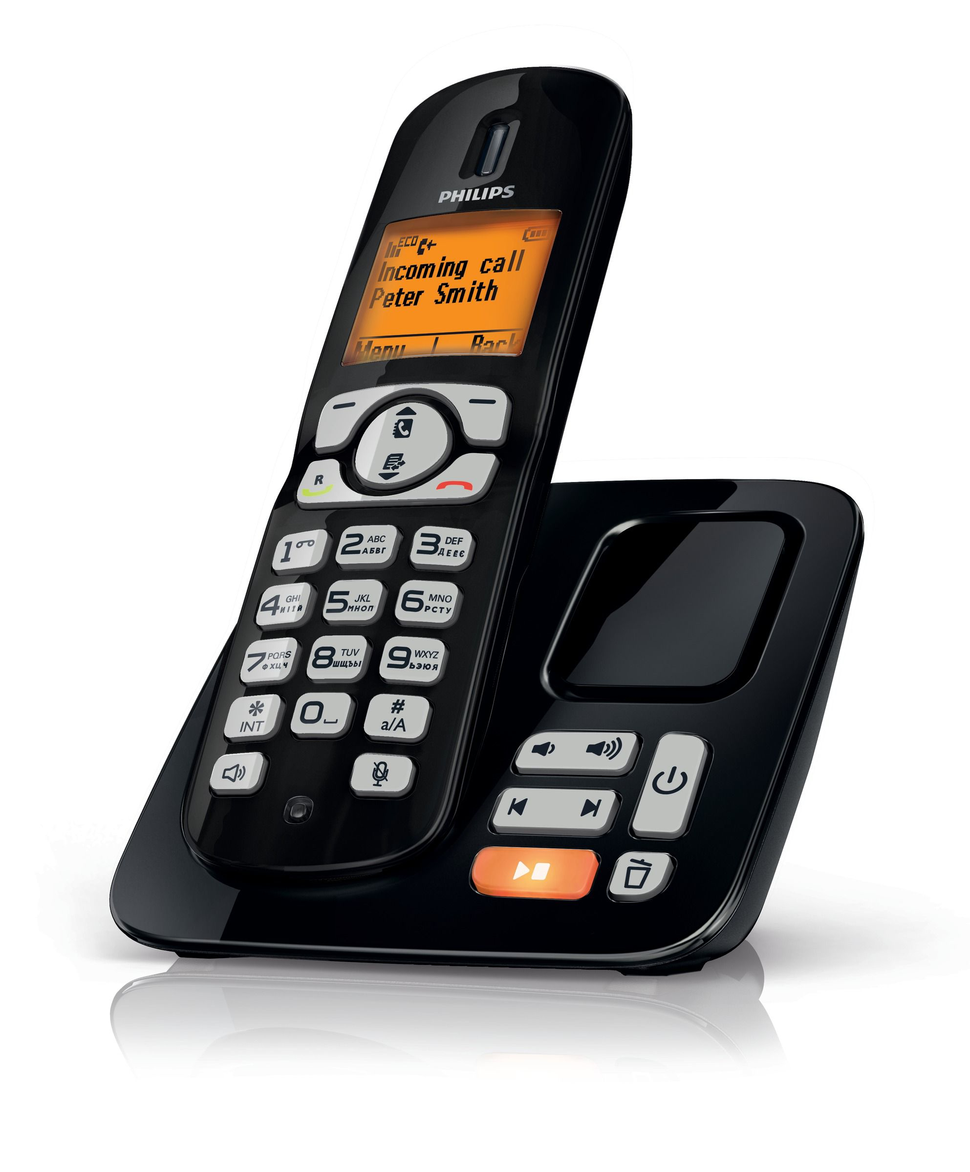 Philips BeNear Cordless phone with answering machine CD2851B/RU