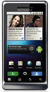 Motorola MILESTONE 2 SM2731AD3R8 smartphone