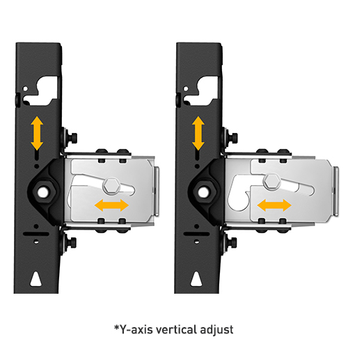 Chief TiLEDTM Middle dvLED Wall Mount for Samsung IER/IEA Series, 3 Displays Tall – image 4