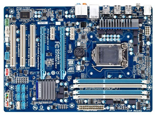 GIGABYTE GA-P65A-UD3 motherboard Intel B65 LGA 1155 (Socket H2) ATX