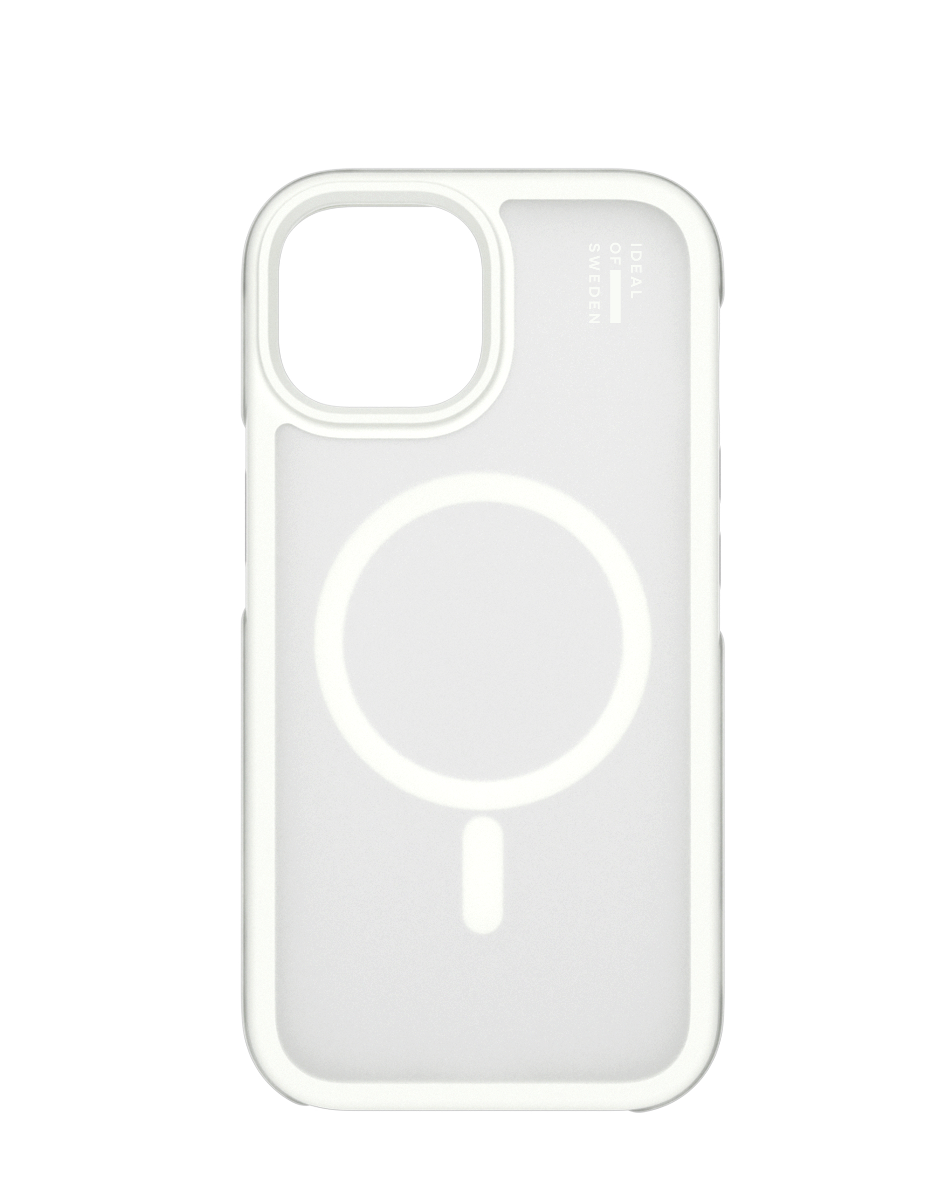 iDeal of Sweden Ideal Bumper Case MagSafe iPhone 13 / 14 / 15 / 16e / 17e Cloudy White