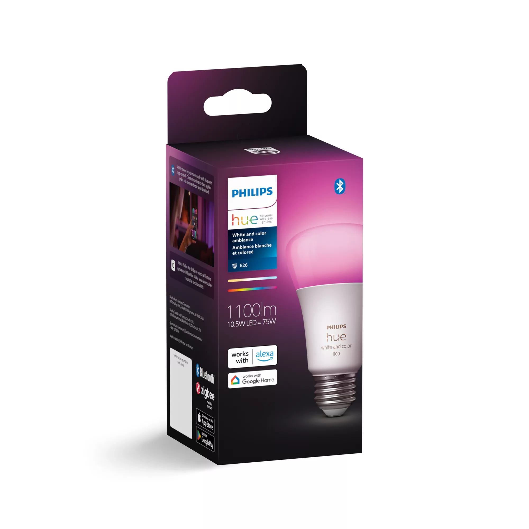 Philips by Signify Philips Hue White and colour ambience 046677563264 smart lighting Smart bulb Bluetooth/Zigbee – image 3