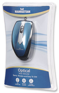 Manhattan MO1 mouse Ambidextrous USB Type-A Optical 1000 DPI – image 7
