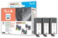Peach 314169 ink cartridge 3 pc(s) Black