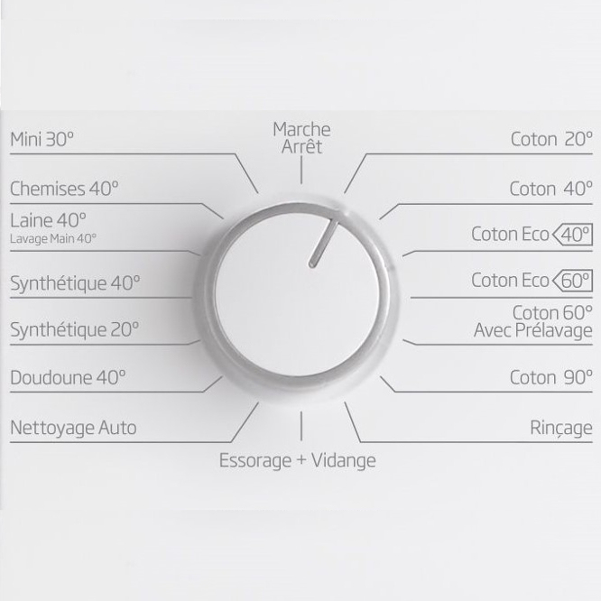 Beko WTS61002 washing machine Front-load – image 4